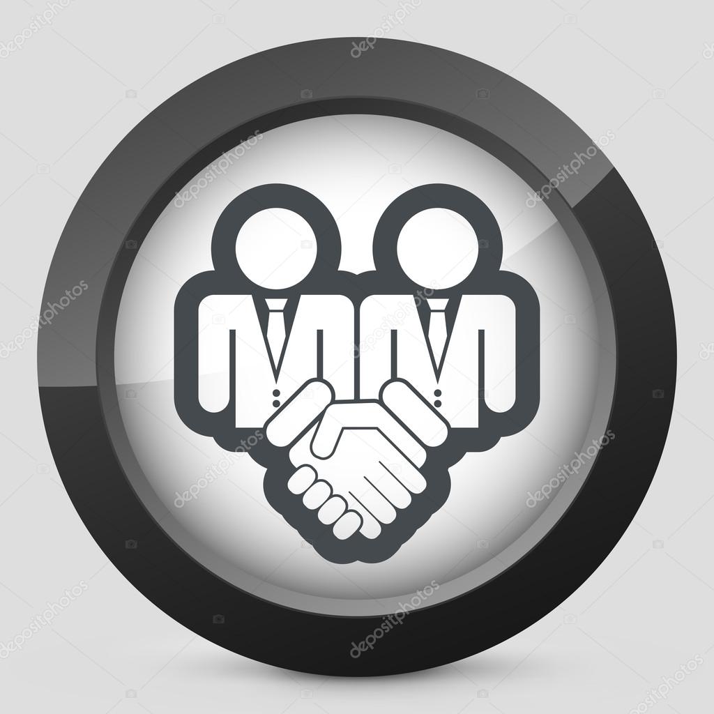 Corporate agreement icon