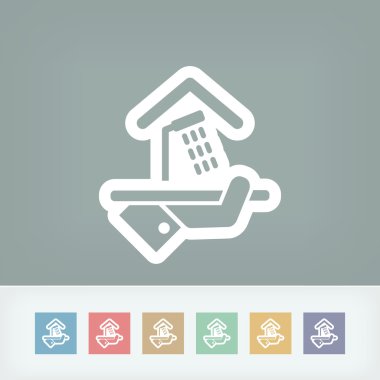 Hotel Icon. Duş.