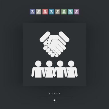 Grup sözleşmesi simgesi