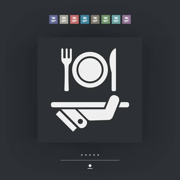 Icono del restaurante — Archivo Imágenes Vectoriales