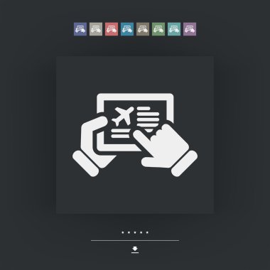 havayolu şirketinin Web seyahat