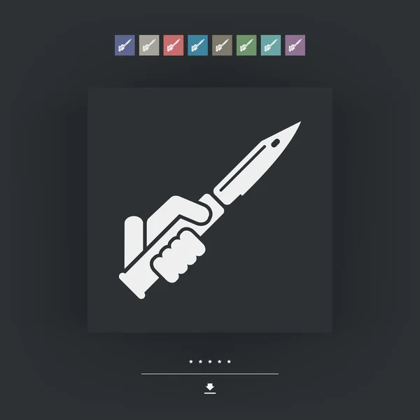 Ref-knife — стоковый вектор