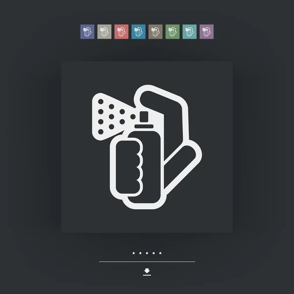 Spray-ikonsprey simgesi — Stok Vektör