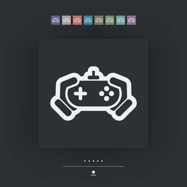 Joypad pictogram — Stockvector