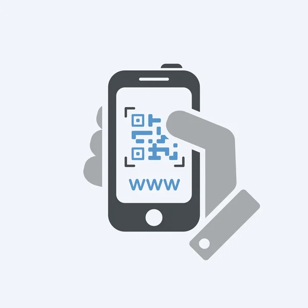 Qr-Code-Link — Stockvektor