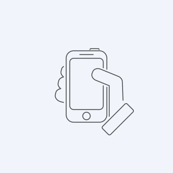 Ikona Smartphone — Stockový vektor