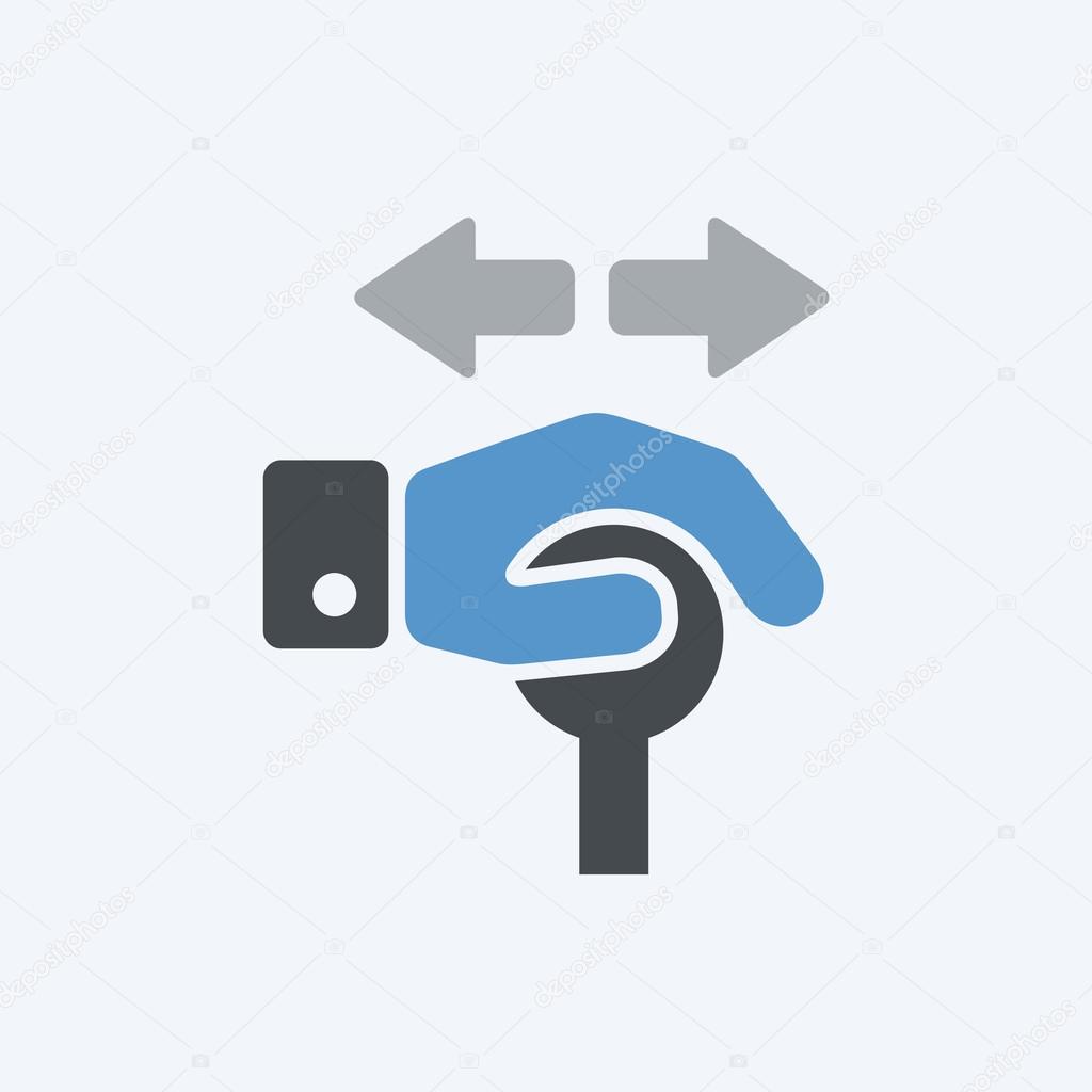 Operating lever icon Stock Vector Image by ©MyVector 85159470