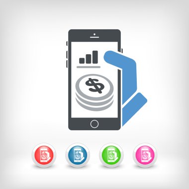 Smartphone - dolar mali uygulama