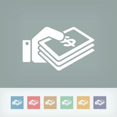 Para simgesi - dolar