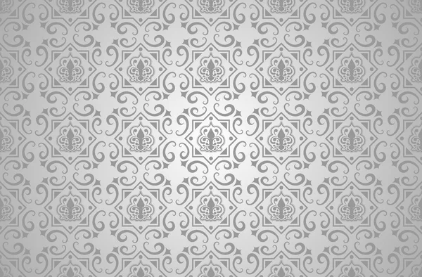 Silver Pattern Background — Stock Vector