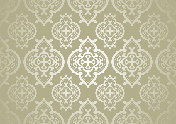 Ornamentale Muster Hintergrund — Stockvektor