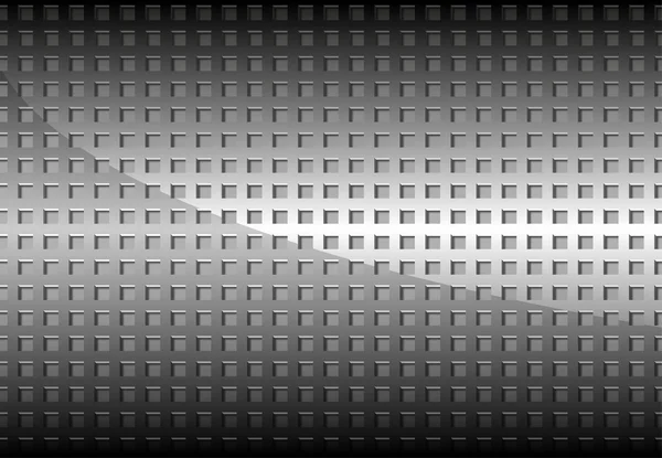 Griglia metallica perforata — Vettoriale Stock
