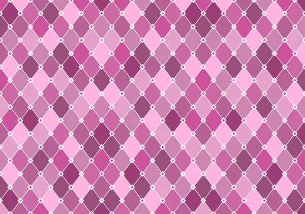 Modèle Diamant Dans Les Tons Violets Avec Grille Diagonale Pastel — Image vectorielle