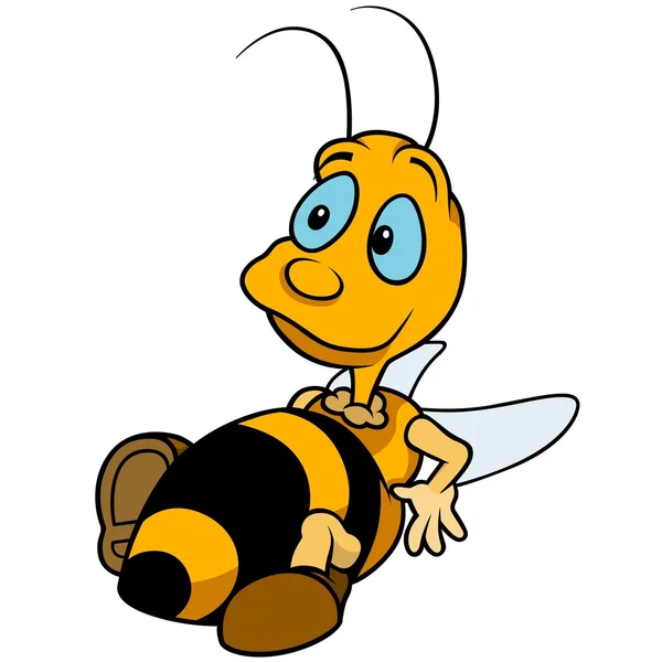 Ontspannen hommel — Stockvector