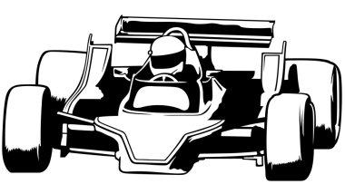 Racing Car clipart