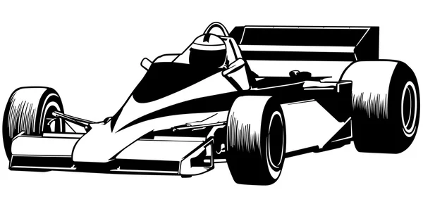 Racing Car — Stock Vector