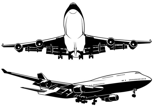 Літак — стоковий вектор