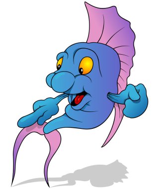 Mavi küçük balık