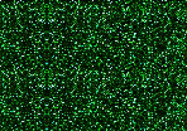 Mosaic Dots dans les tons verts — Image vectorielle