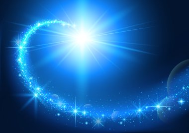 Sihirli Noel arkaplanı