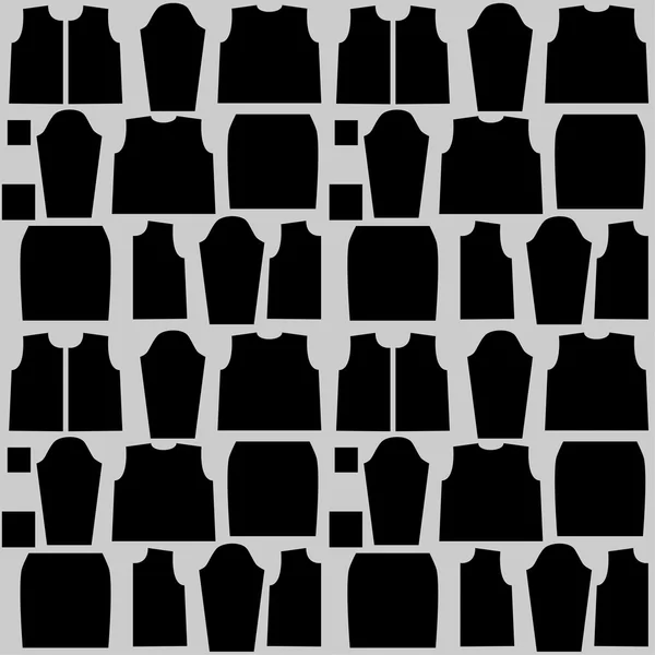 Motifs de texture sans couture vêtements — Image vectorielle