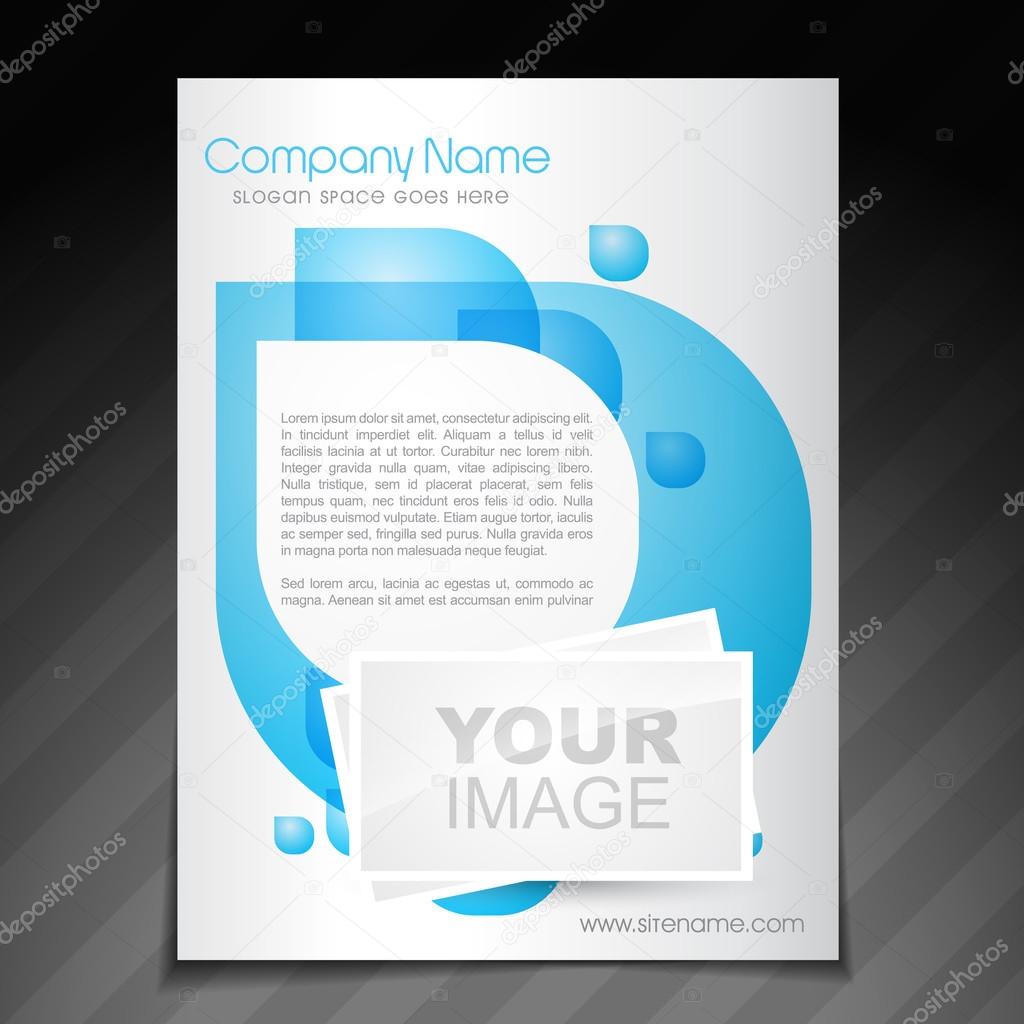 company flyer brochure poster template