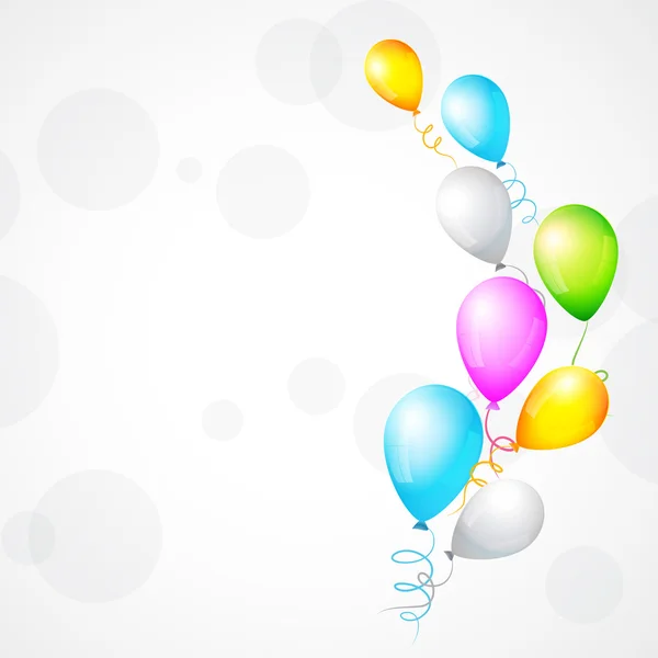 Illustration de ballon coloré — Image vectorielle