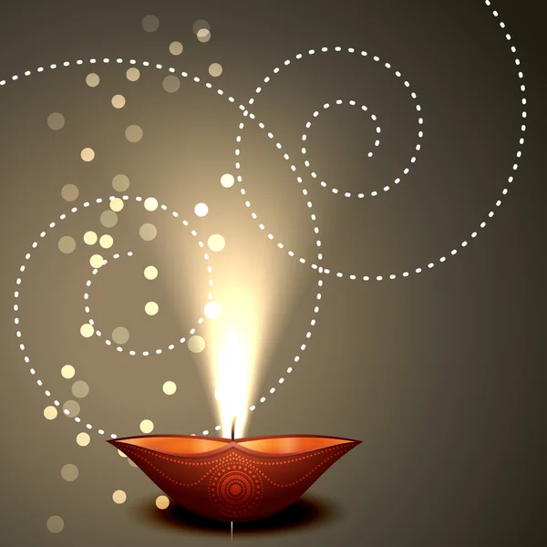 Hintergrund der Diwali — Stockvektor