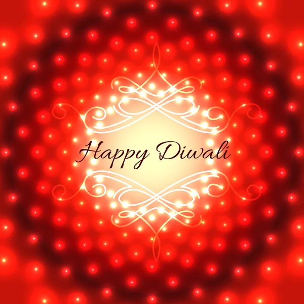 Design créatif de diwali — Image vectorielle