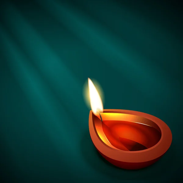 Bellissimo sfondo di diwali — Vettoriale Stock