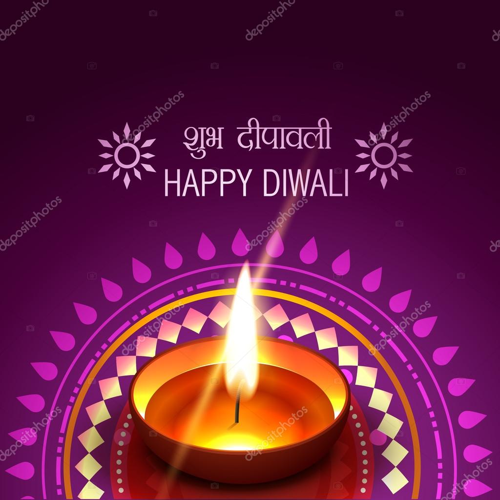Beautiful diwali background Stock Vector by ©pinnacleanimate #53964085