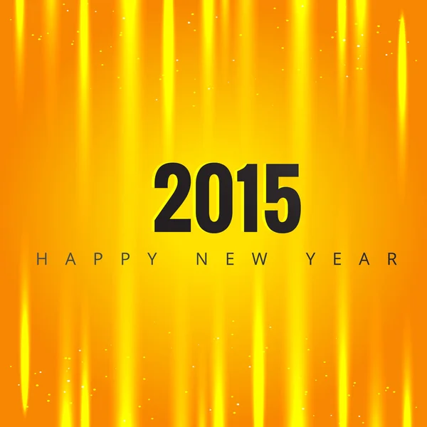 Shiny background of happy new year 2015 — Stock Vector