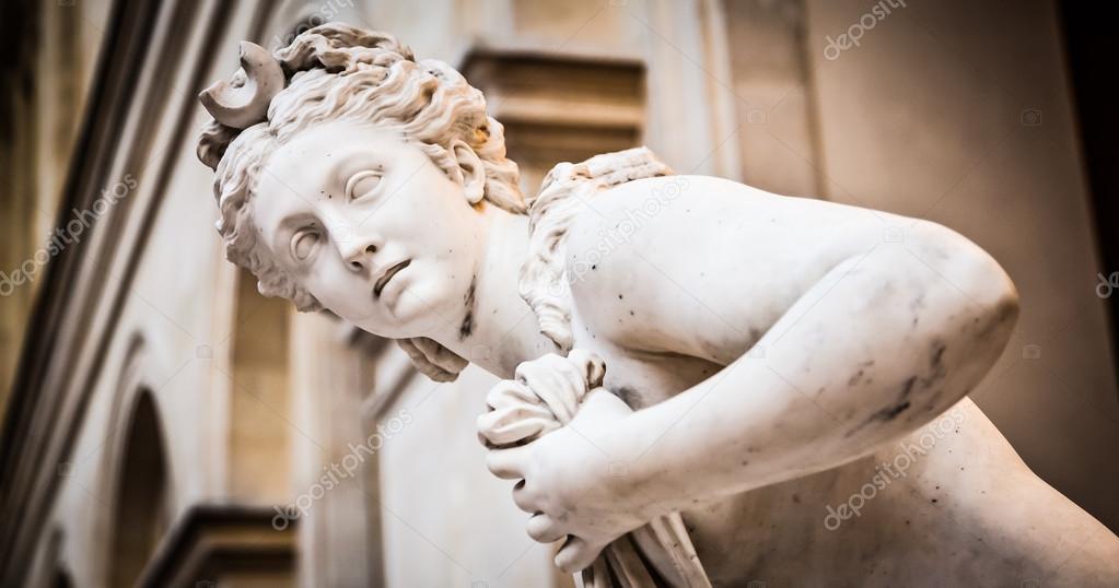 Aphrodite statue detail