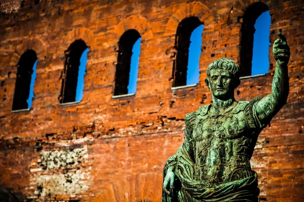 Ledare: Cesare Augustus - kejsare — Stockfoto