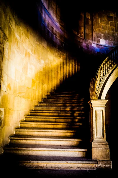대리석 계단 인테리어 — 스톡 사진