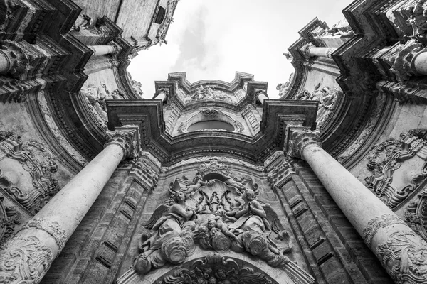 Деталь Valencia собор — стокове фото