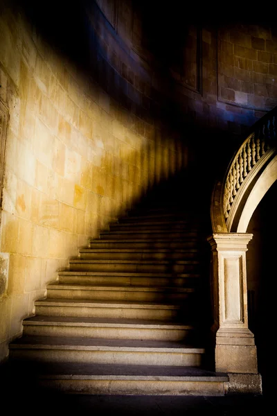 Marmurowe schody detal — Zdjęcie stockowe