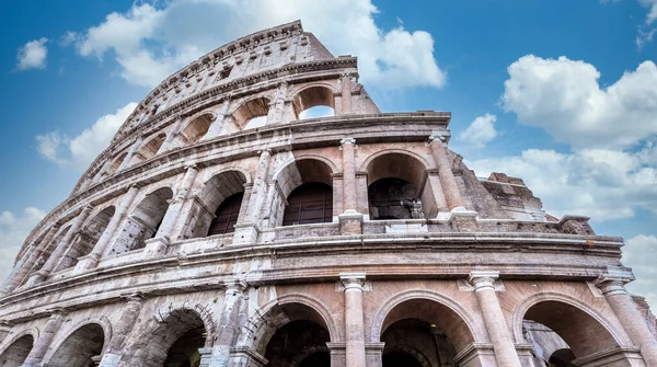 Деталь Колізею Римі Рим Італія Колізей Найвідоміша Пам Ятка Італії — стокове фото