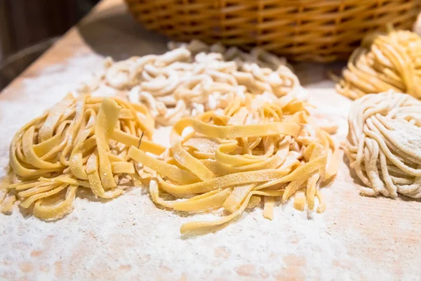 Roma Italia Primo Piano Della Cucina Tradizionale Italiana Preparazione Della — Foto Stock