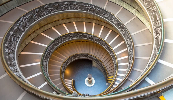 Rome Italien Circa September 2020 Den Berömda Spiraltrappan Med Dubbelspiral — Stockfoto