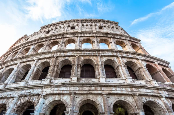 Detalle Del Coliseo Roma Italia También Llamado Coliseo Este Turismo —  Fotos de Stock