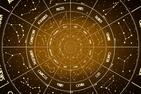 Fondo Efecto Droste Diseño Abstracto Conceptos Relacionados Con Astrología Fantasía — Foto de Stock