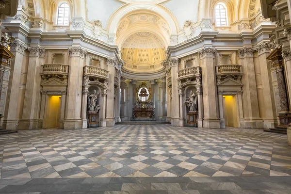 Turin Regionen Piemonte Italien Cirka Augusti 2020 Kungliga Kyrkan Reggia — Stockfoto