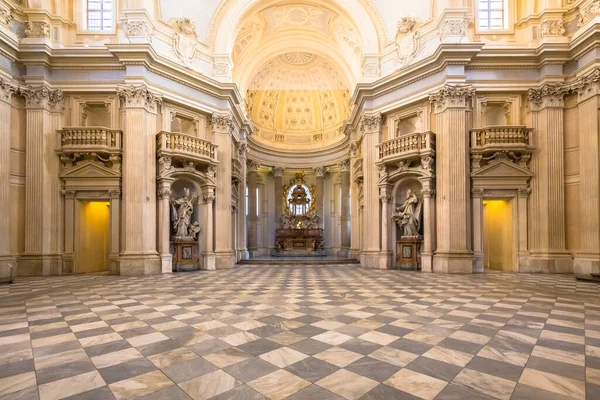 Turim Região Piemonte Itália Por Volta Agosto 2020 Igreja Real — Fotografia de Stock