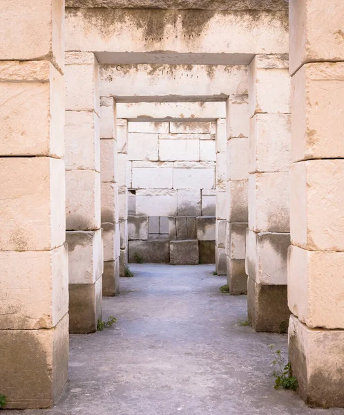 Labyrinthperspektive Für Klaustrophobie Und Klaustrophobische Menschen — Stockfoto