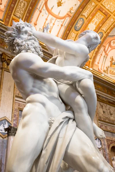 Rome Italy Ağustos 2018 Dev Lorenzo Bernini Başyapıtı Proserpina Tecavüzü — Stok fotoğraf
