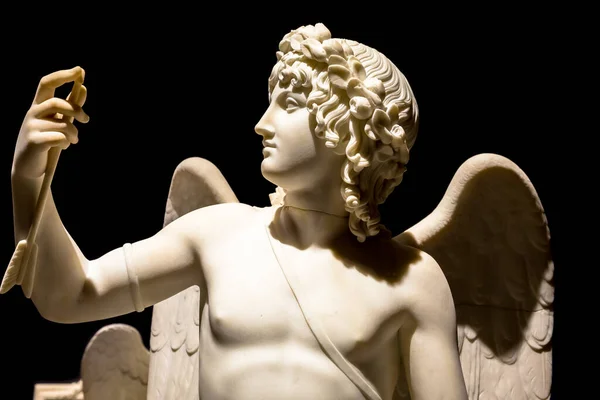 Milan Italy June 2020 Cupid Triumphant Bertel Thorvaldsen Antique Statet — 스톡 사진