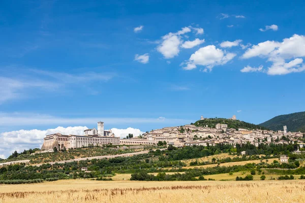 Assisi Byn Umbrien Regionen Italien Staden Känd För Den Viktigaste — Stockfoto