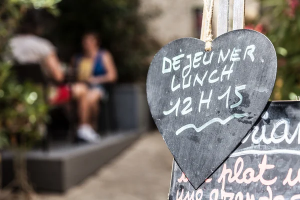 Restaurant in Provence — Stock Photo, Image