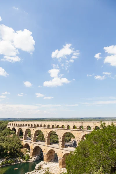 Pont du Gard - Francja — Zdjęcie stockowe